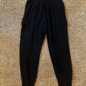 Mens Spalding Cargo Sweatpants